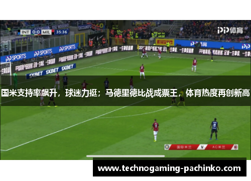 国米支持率飙升，球迷力挺；马德里德比战成票王，体育热度再创新高